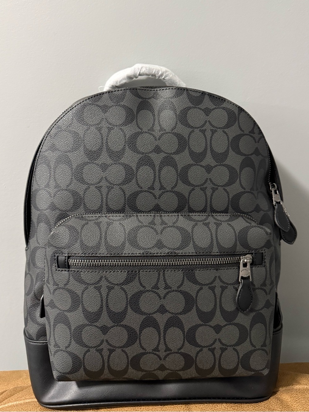 West Backpack In Signature Canvas